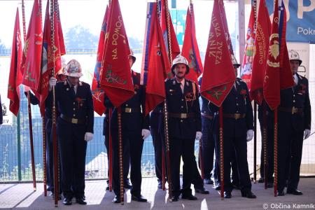 Slovesnost ob odprtju prizidka Prostovoljnega gasilskega društva Tunjice (46)